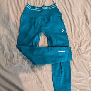 Doyoueven Teal Blue Leggings